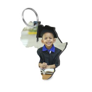 Hardboard,Africa,Keyring