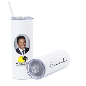 Tumbler 20oz with straw