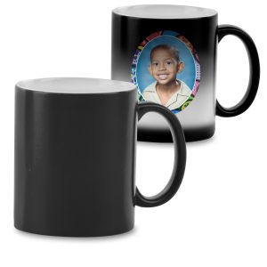 Black Colour Change Mug