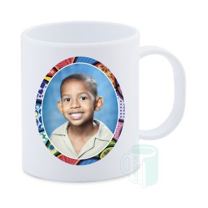 Plastic kiddies mug
