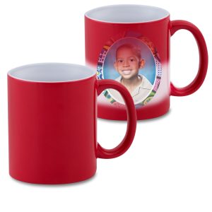 Red Colour Change Mug